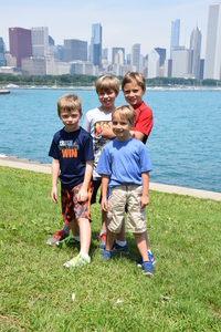 Chicago with Owen and Austin